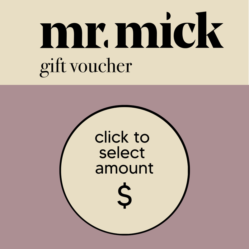 Mr. Mick Gift Card